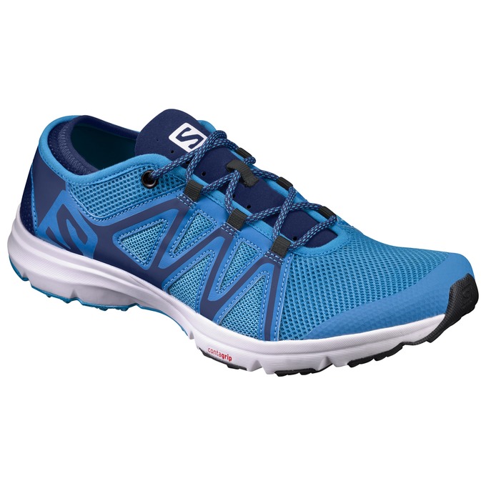 Salomon CROSSAMPHIBIAN SWIFT - Mens Water Shoes - Blue - NZ (25074-JCIF)